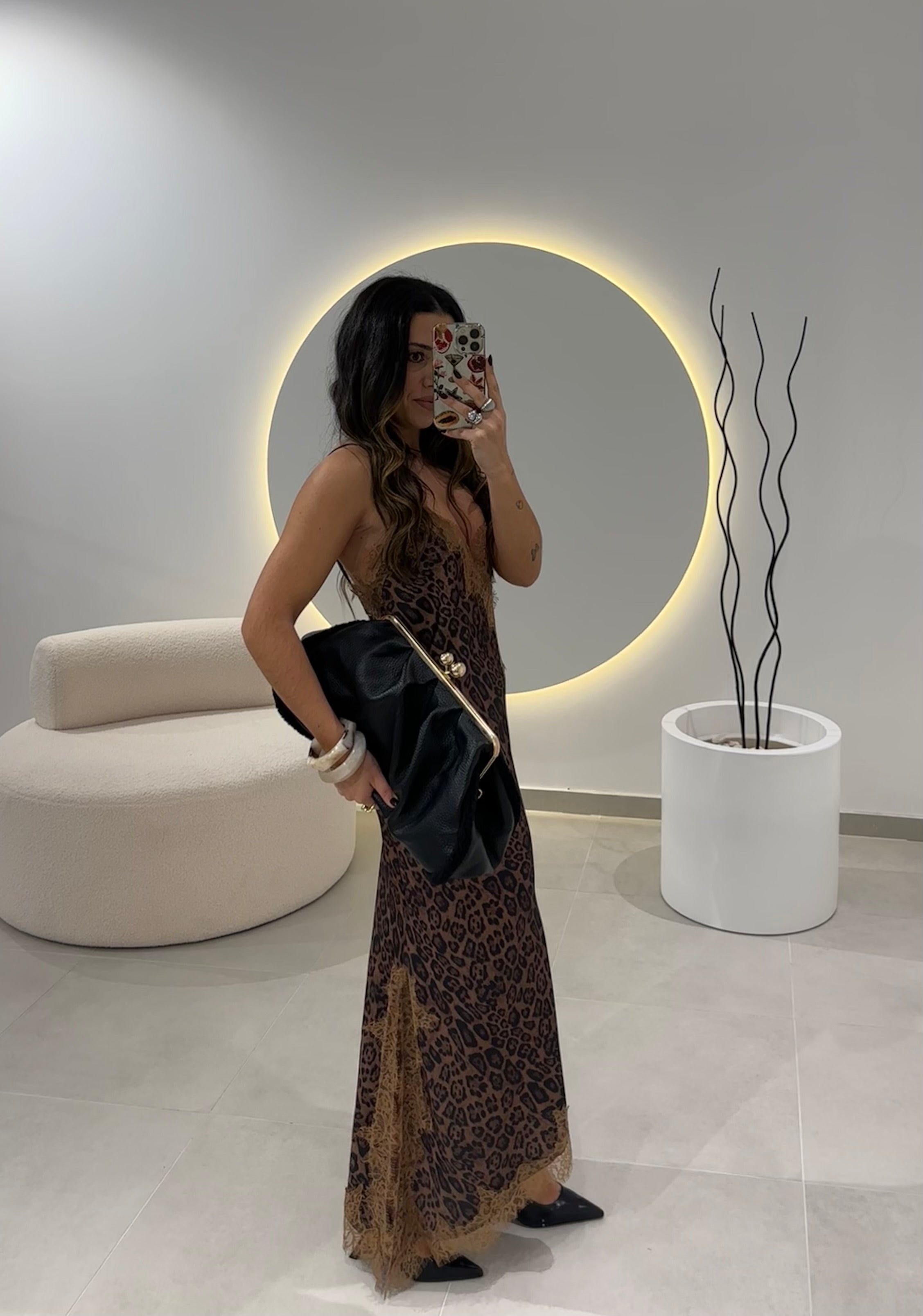 Leopard Asymmetric Dress