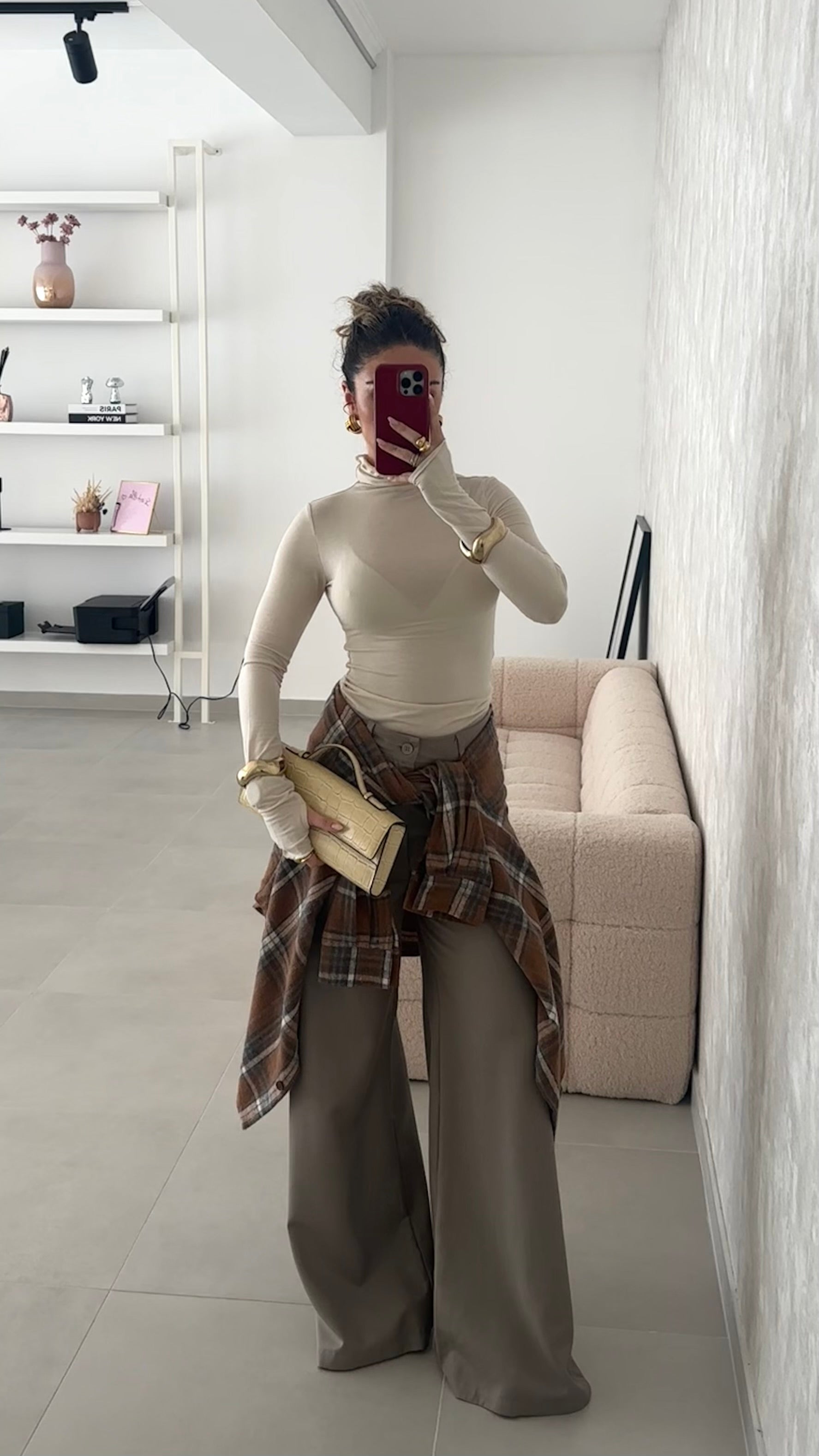 Checked Flannel Shirt