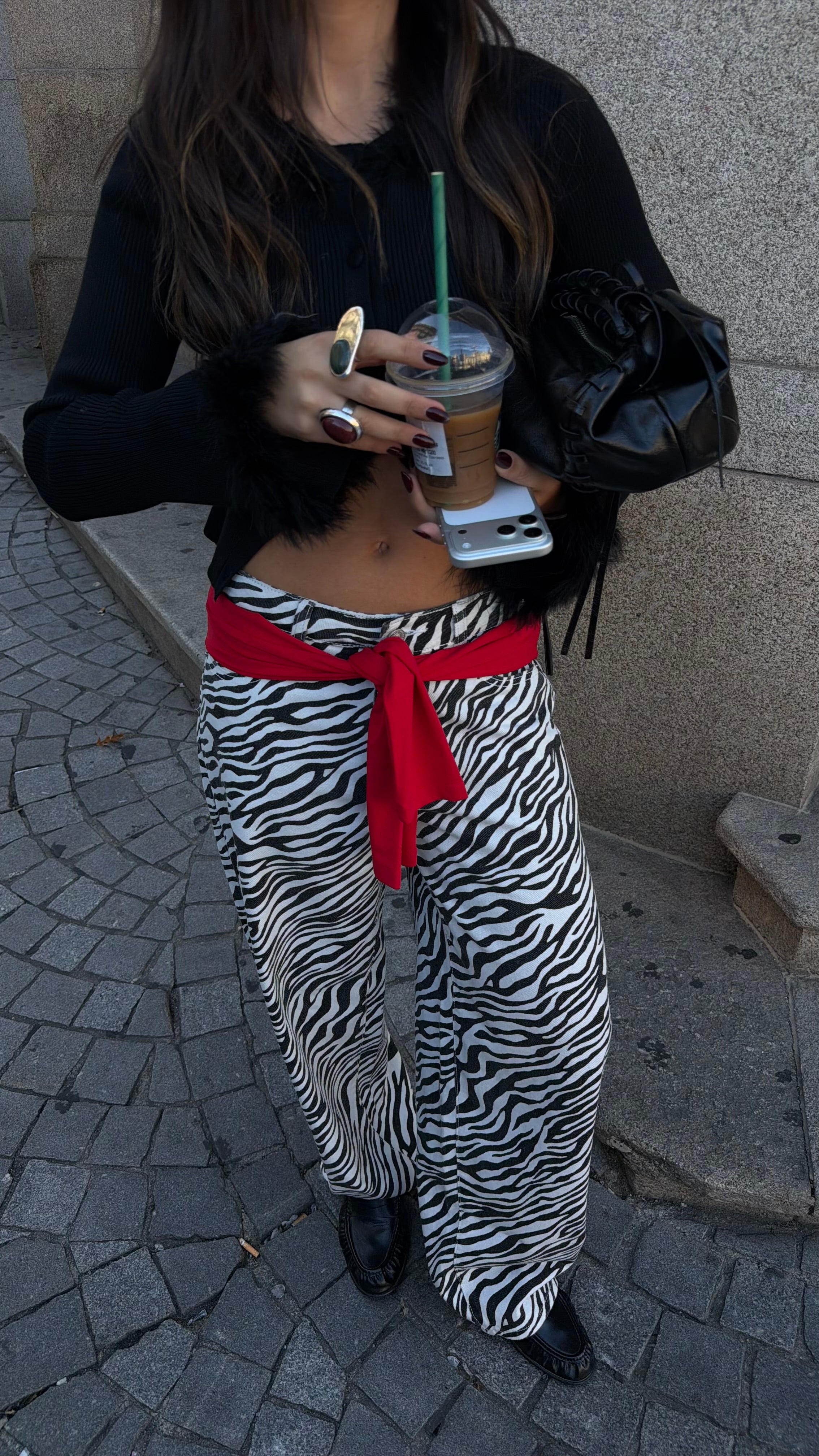 Zebra Denim Pants – Scintilla.by