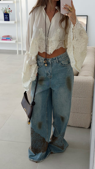 Boho Details Jeans