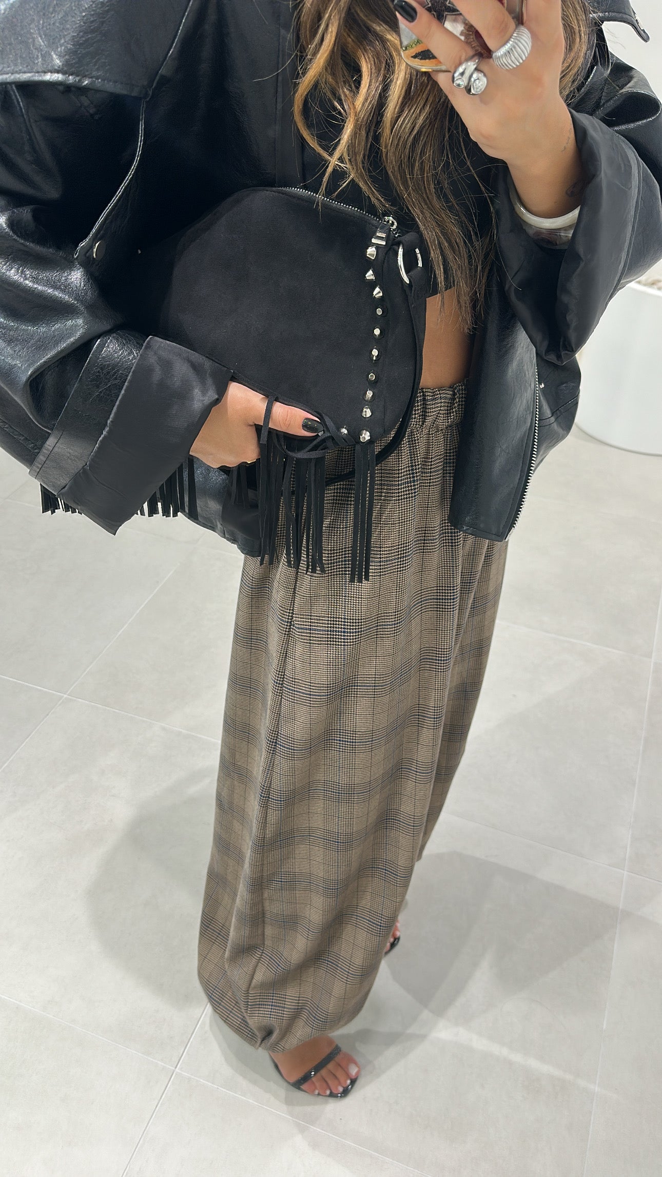 Bombacha Plaid Pants