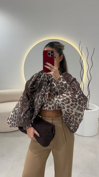 Leopard Blouse