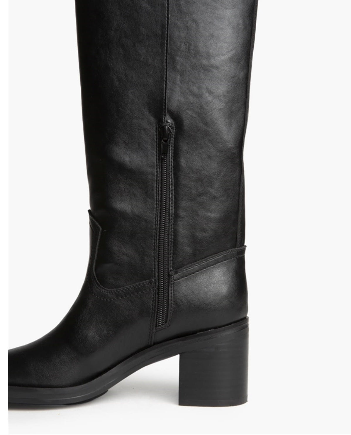 Knee-High Black Boots