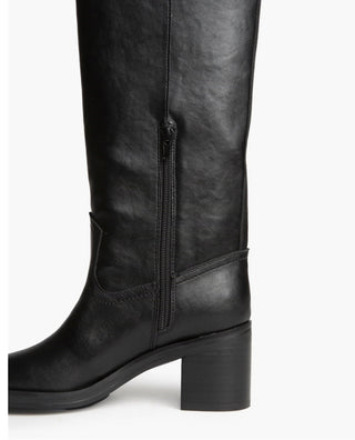 Knee-High Black Boots