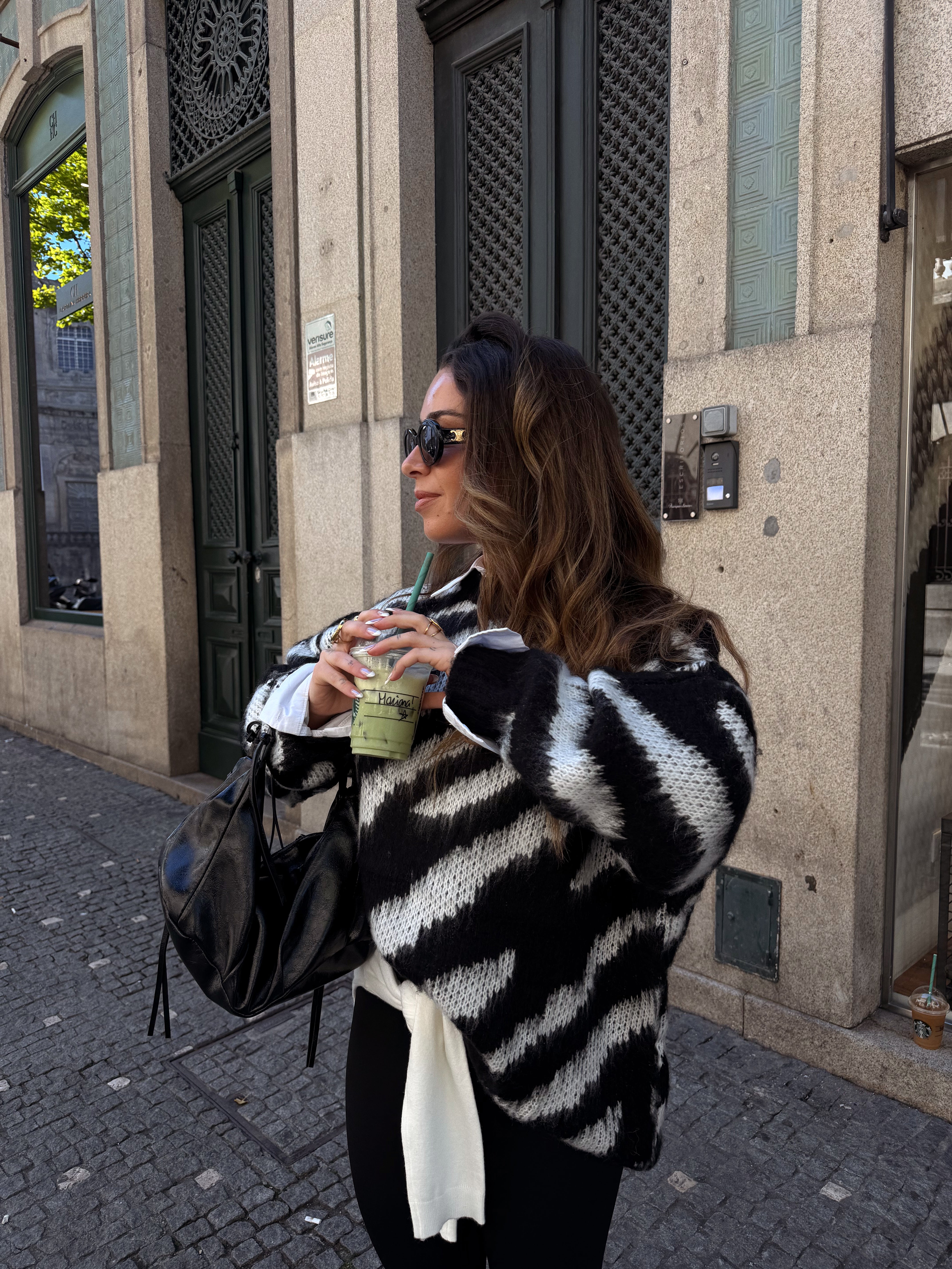 Zebra Oversized Knit