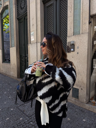 Zebra Oversized Knit