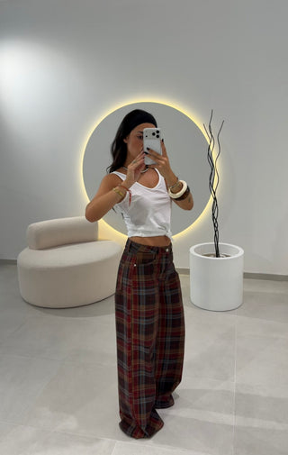 Tartan Jeans