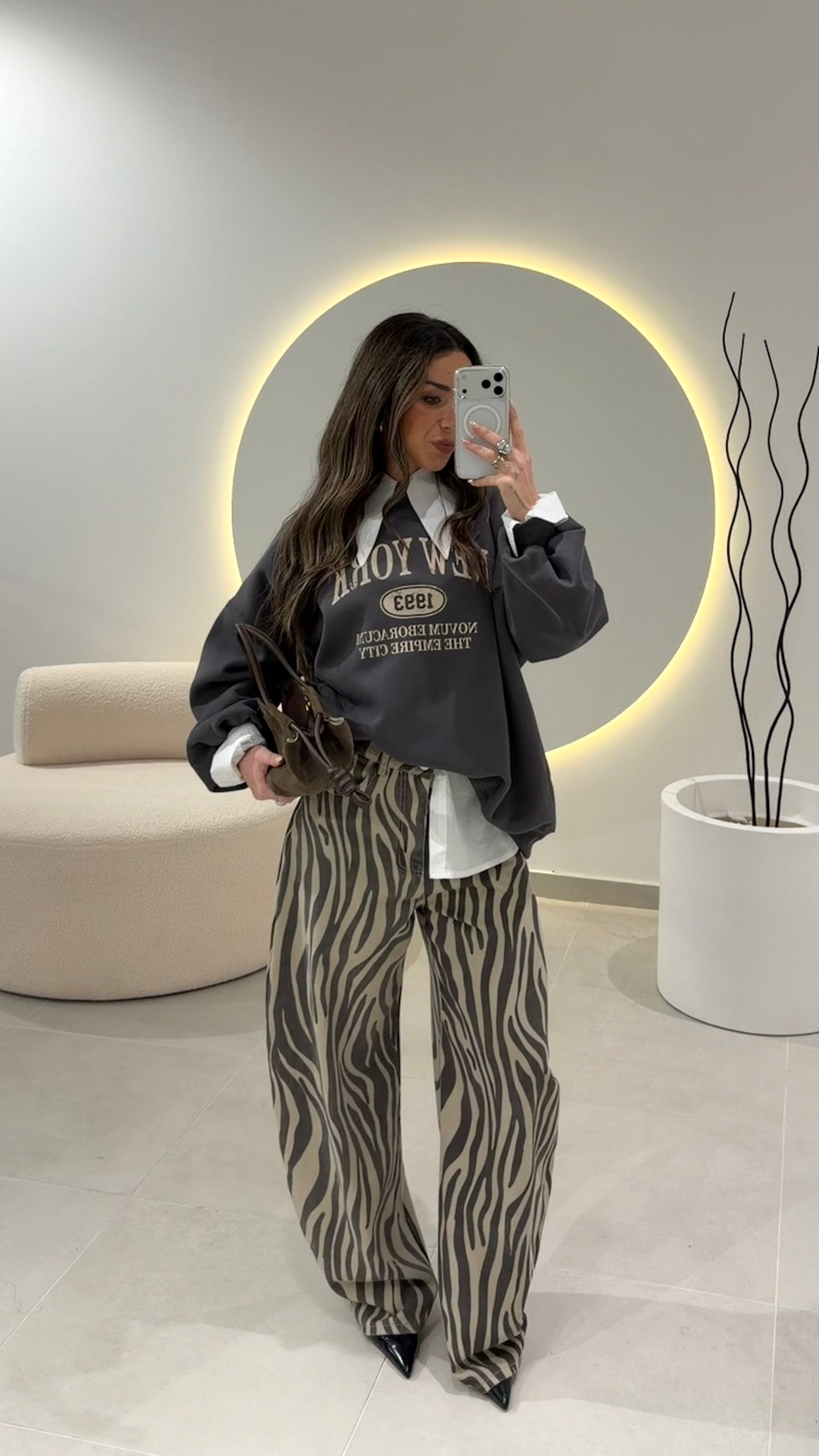 Grey Oversize Sweater