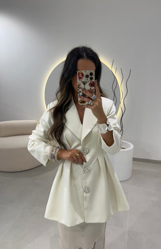 Fitted Jewel Blazer