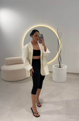 Capri Black Pants