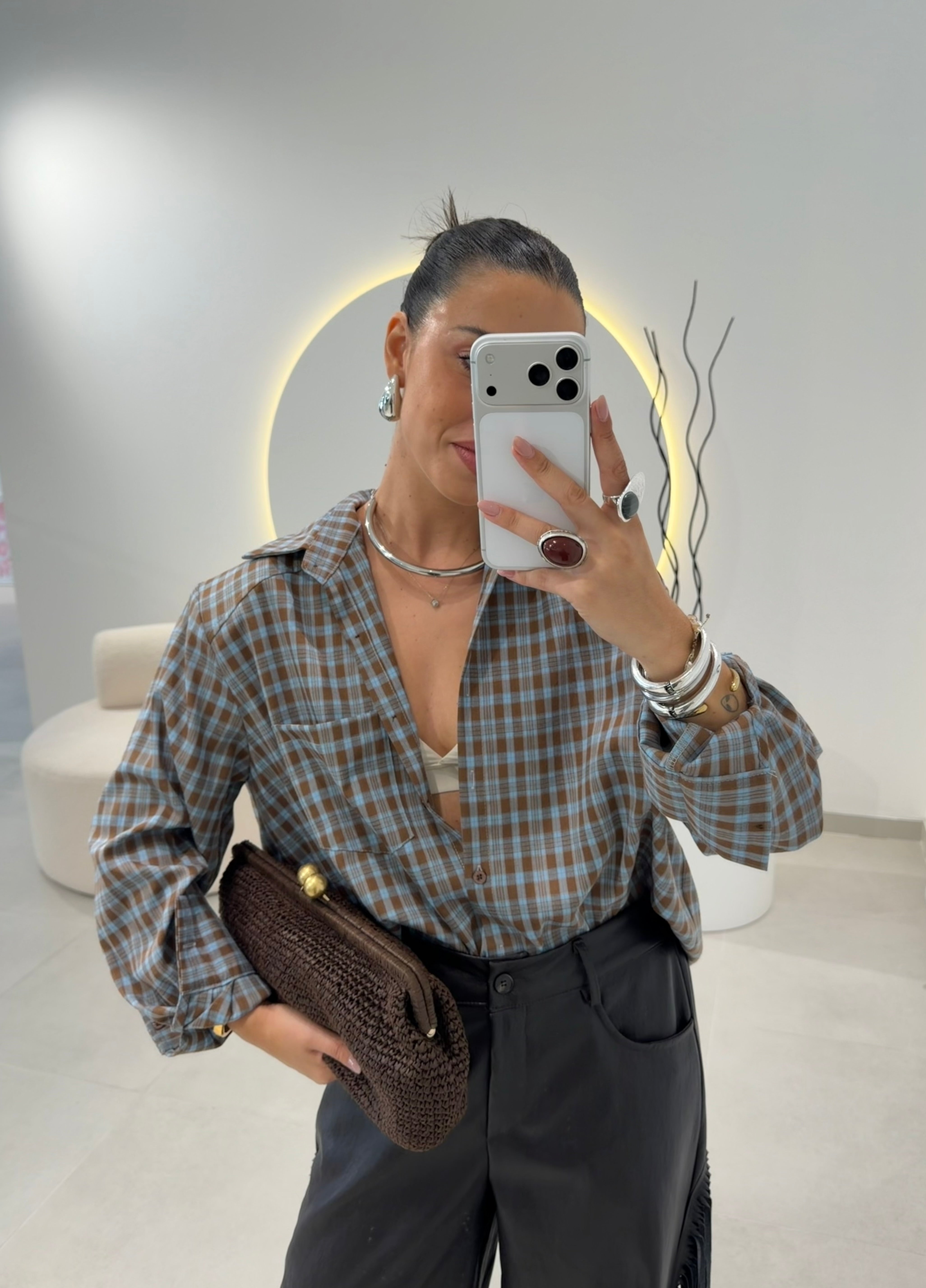 Blue Tartan Shirt