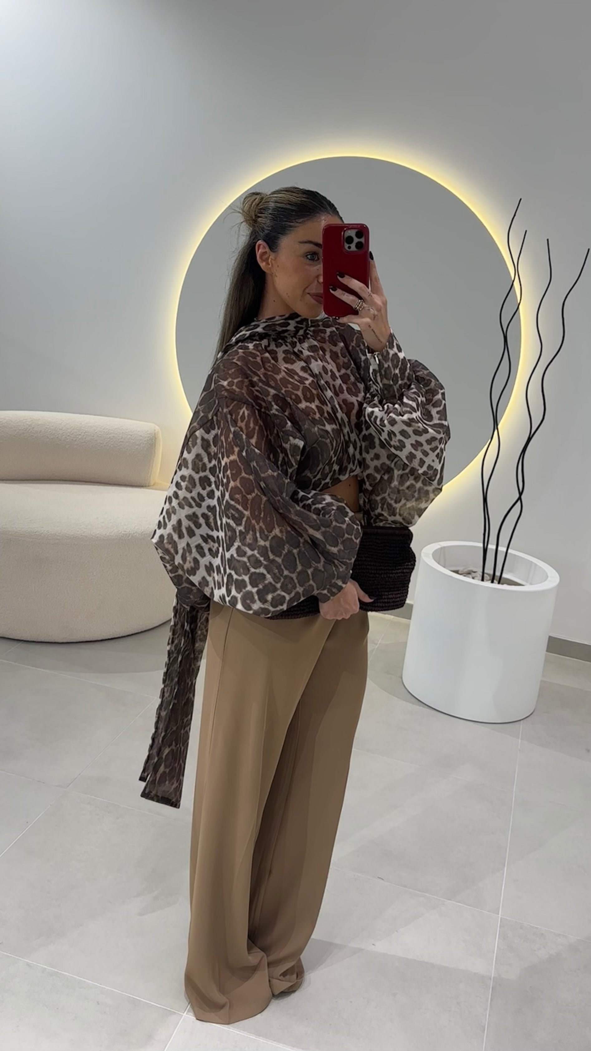 Leopard Blouse