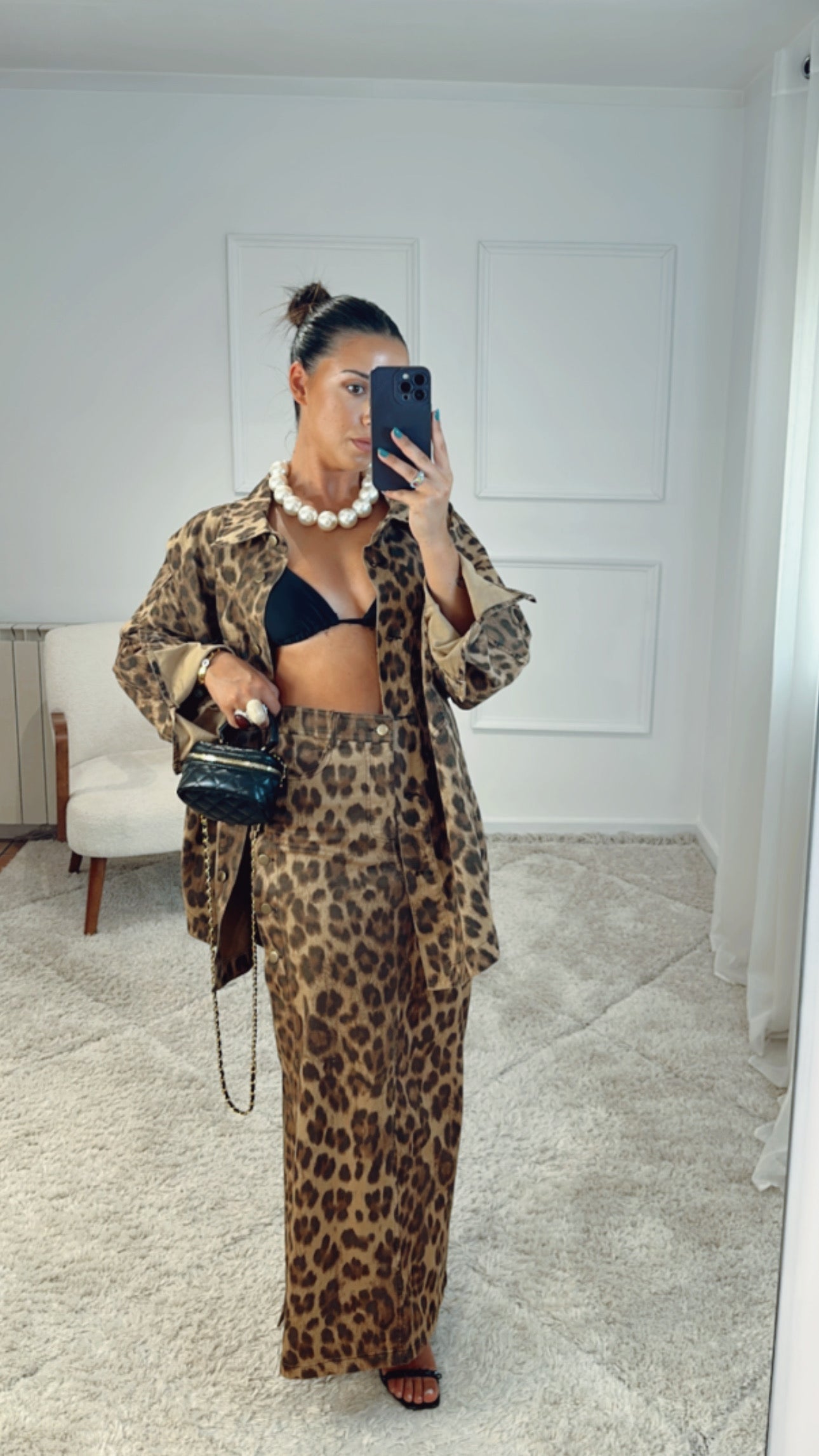 Saia Maxi Leopardo