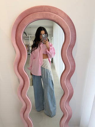 Oversize Pink Shirt