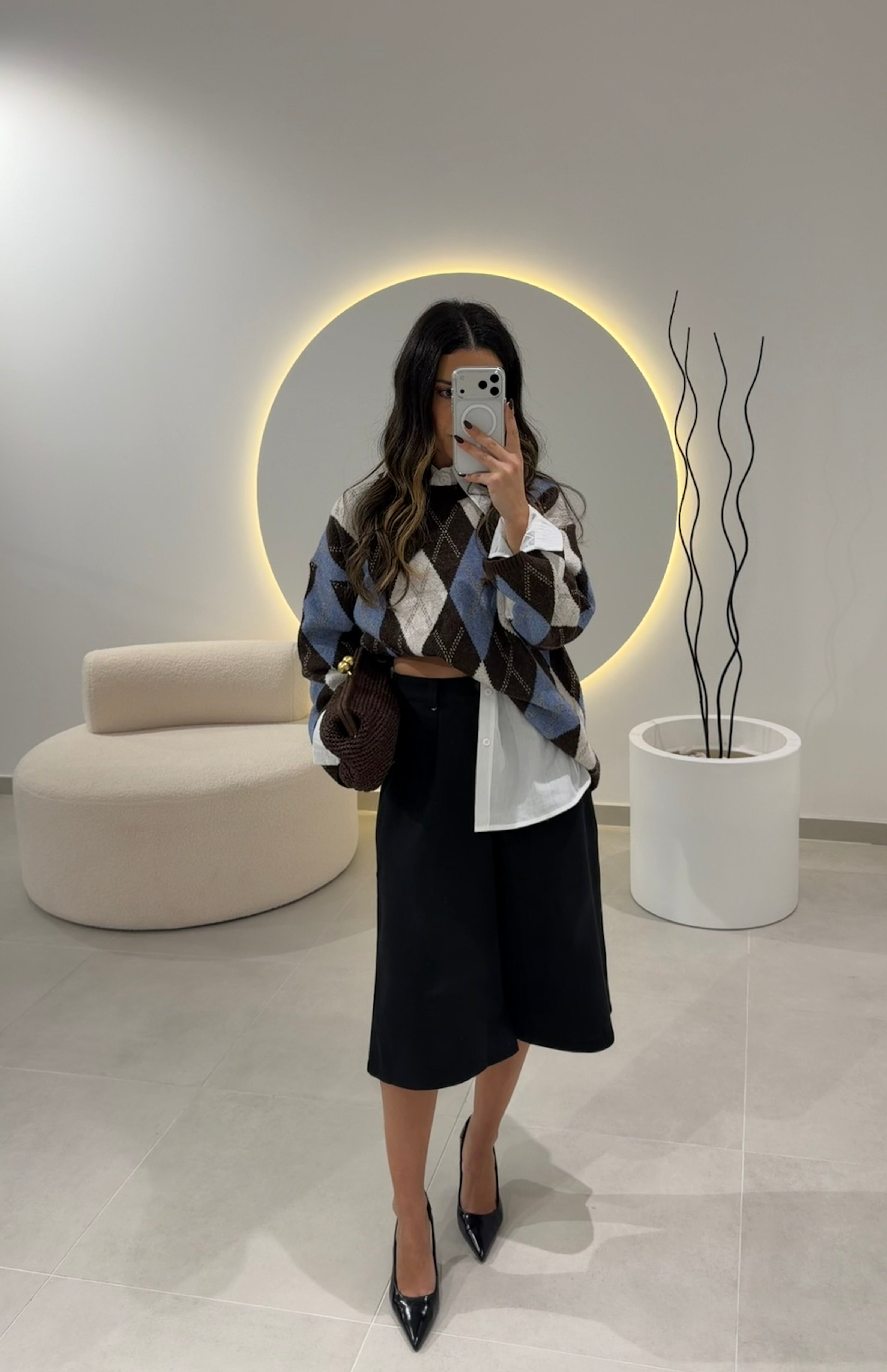 Classic Black Bermuda