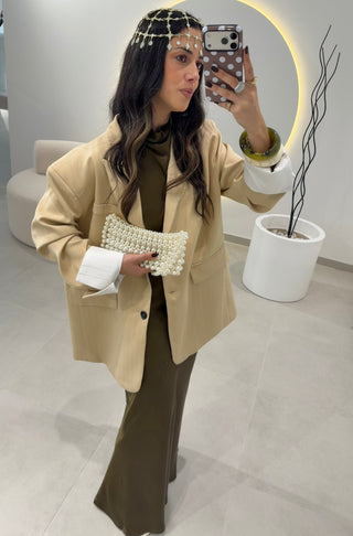 Olive Maxi Dress Lumina