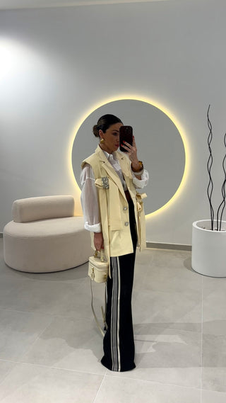 Colete Oversize Jóia Amarelo
