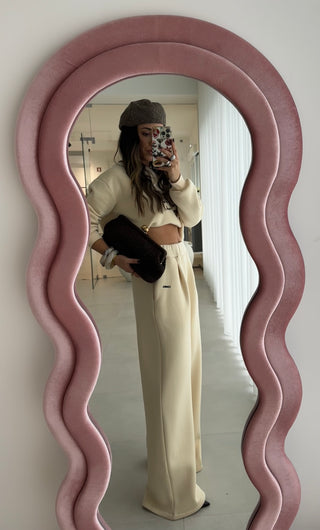 Cream Trousers Lumina