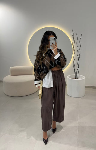 Brown Diplomatic Trousers