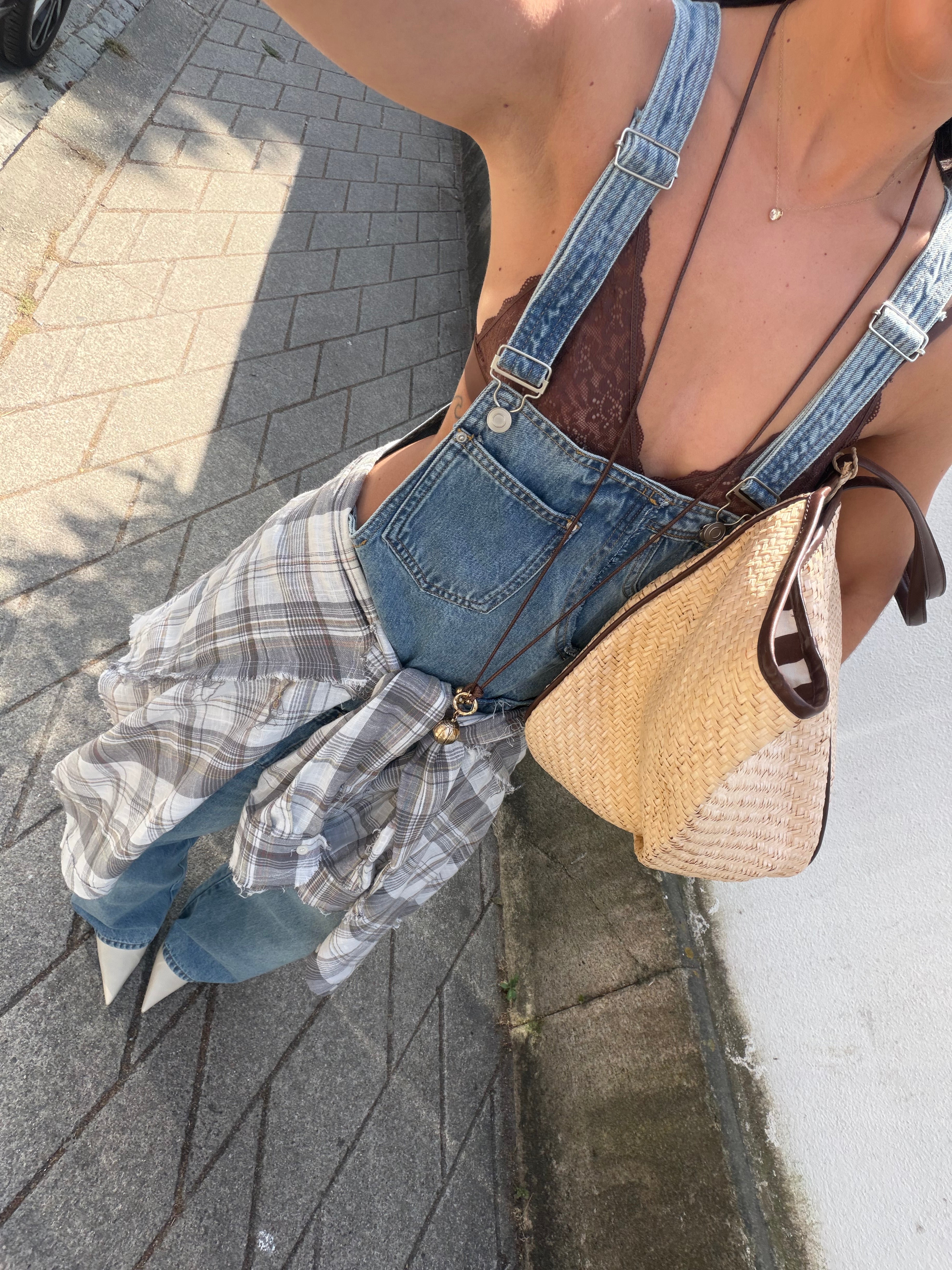 Checkered Grey Shirt