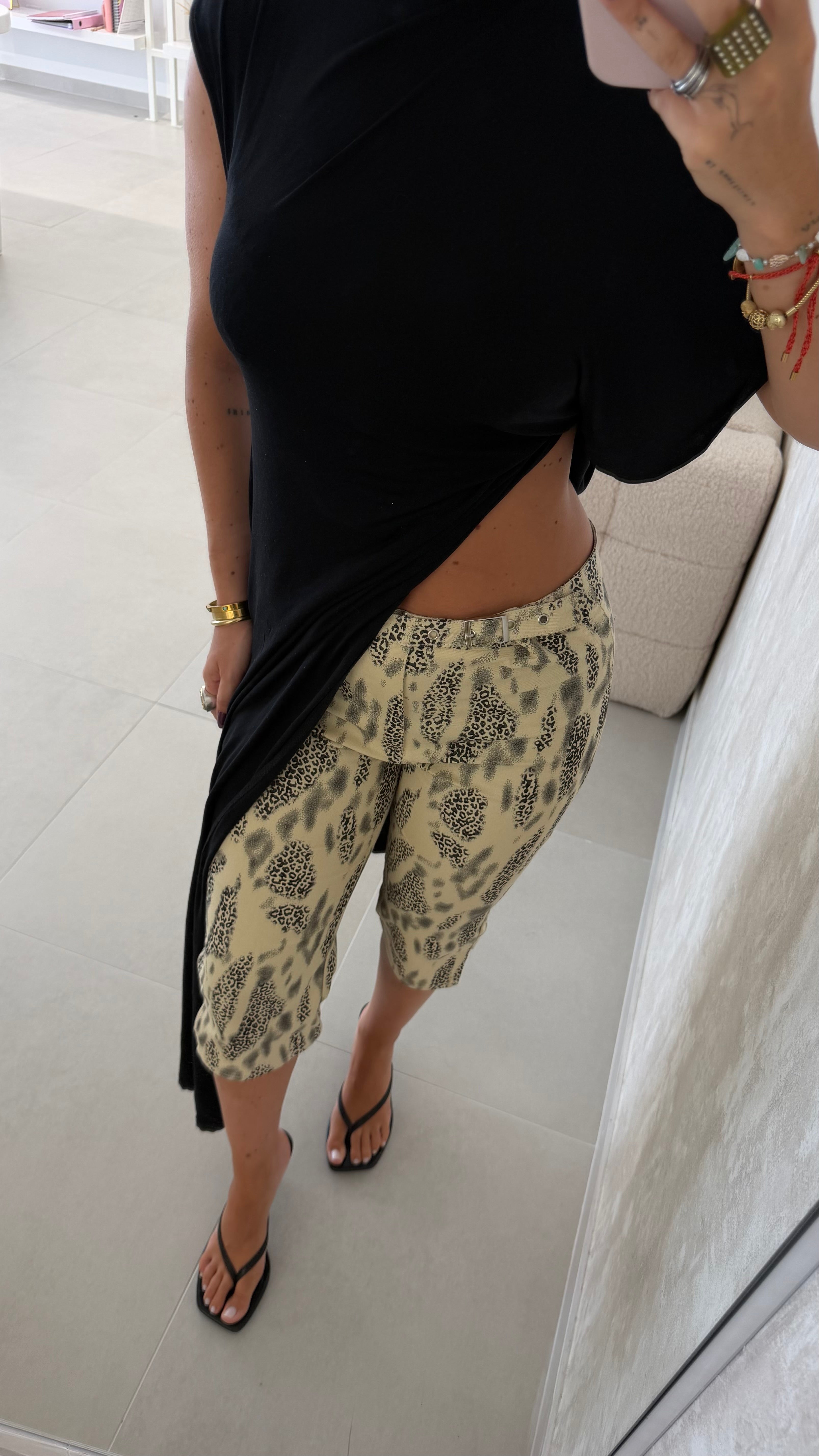 Cheetah Capri Pants