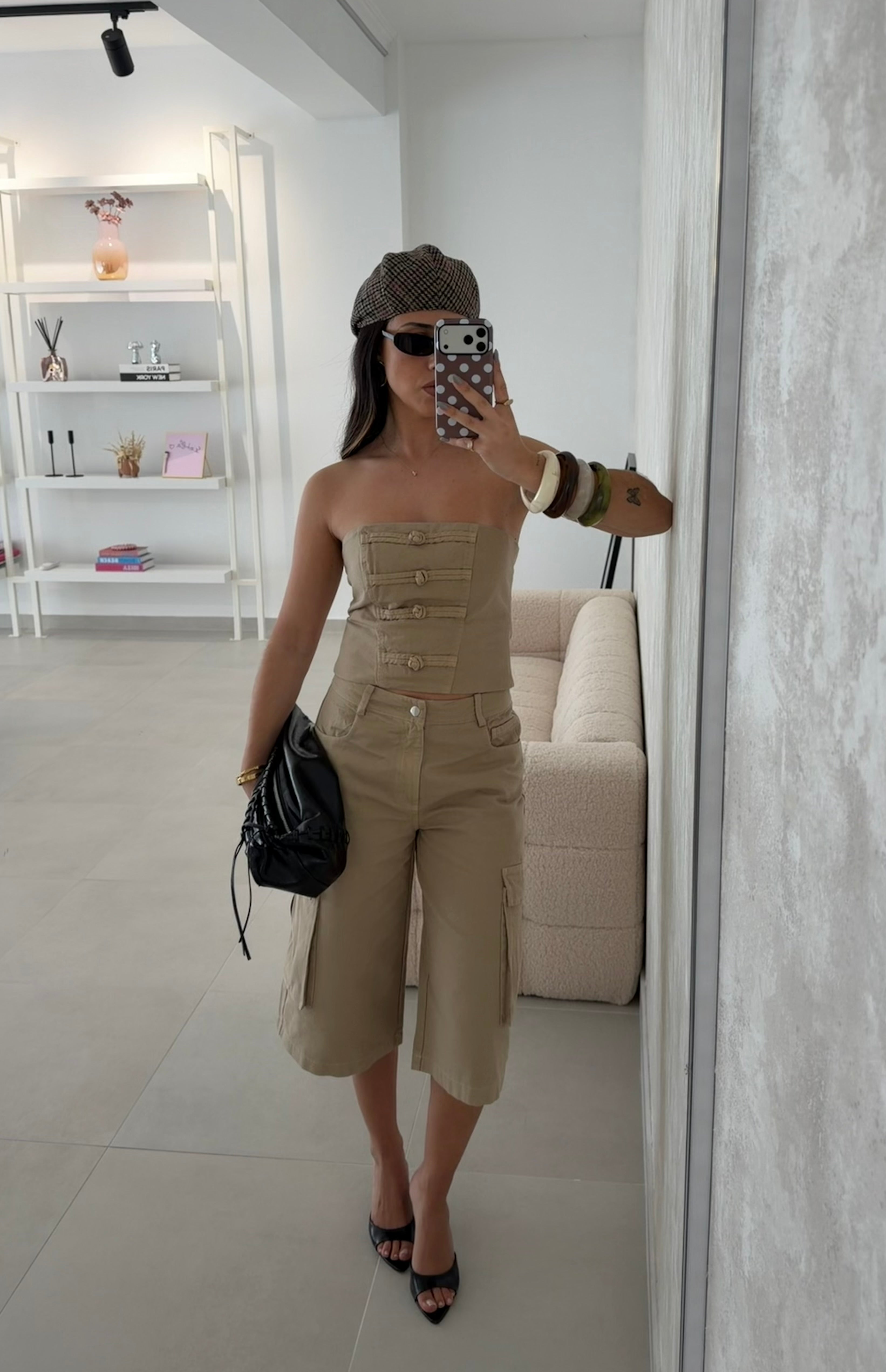 Camel Cargo Bermuda Lumina