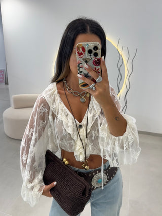 Lace Boho Blouse