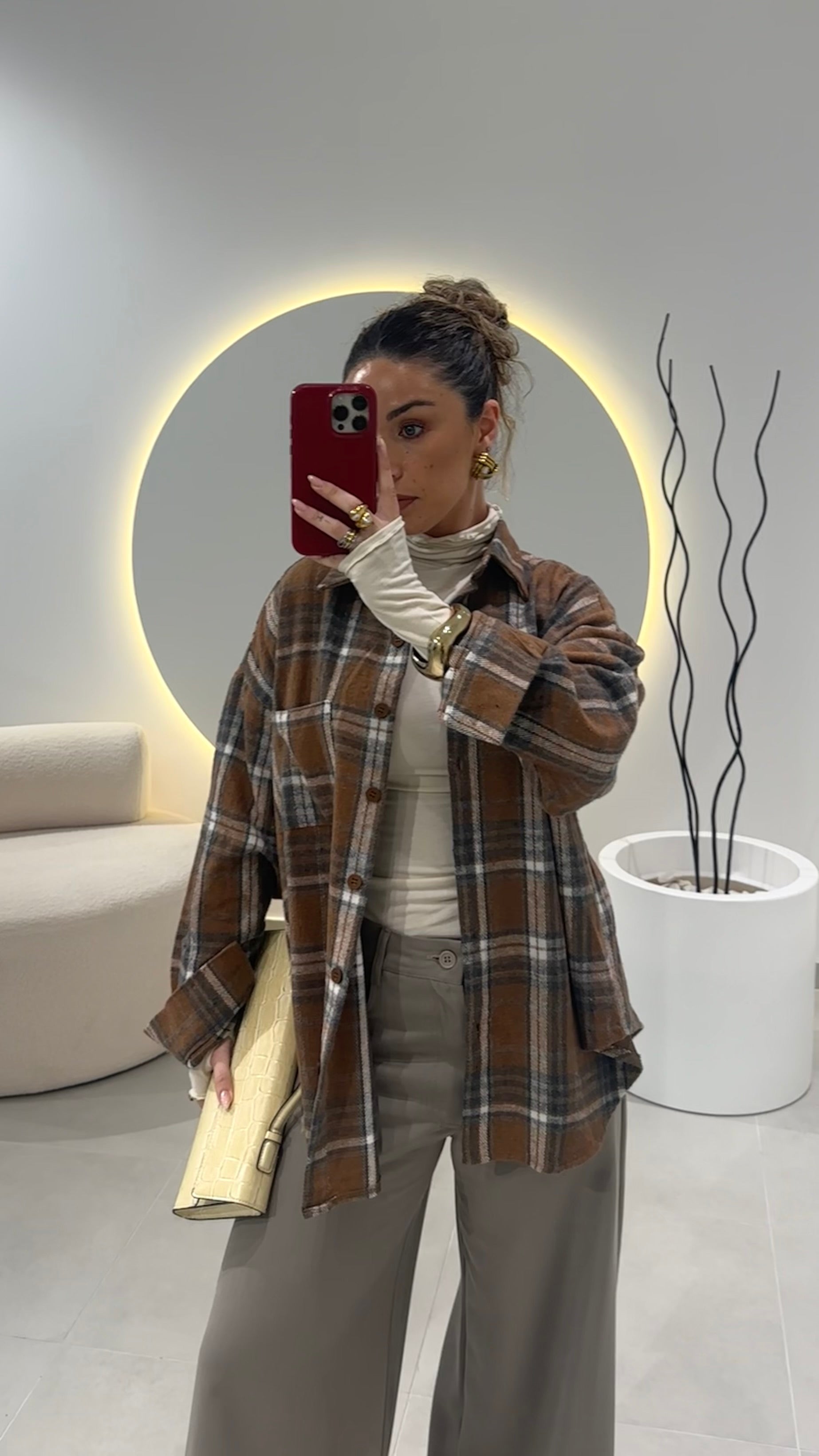 Checked Flannel Shirt