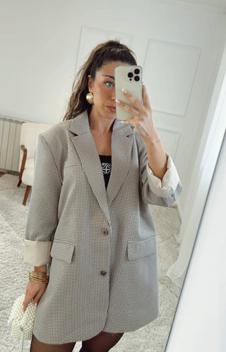 Conjunto Vichy Blazer e Calção