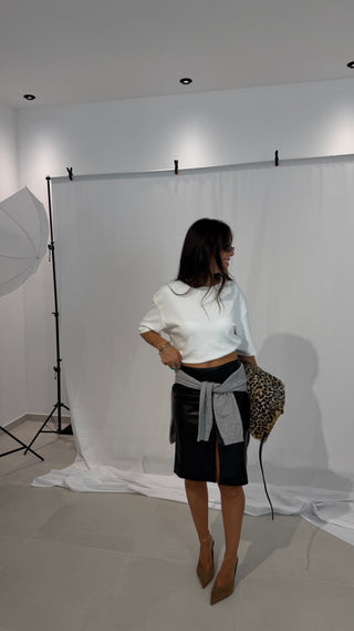 White Oversize T-Shirt