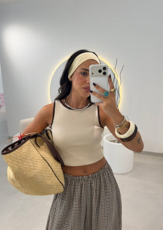 Beige Tanktop