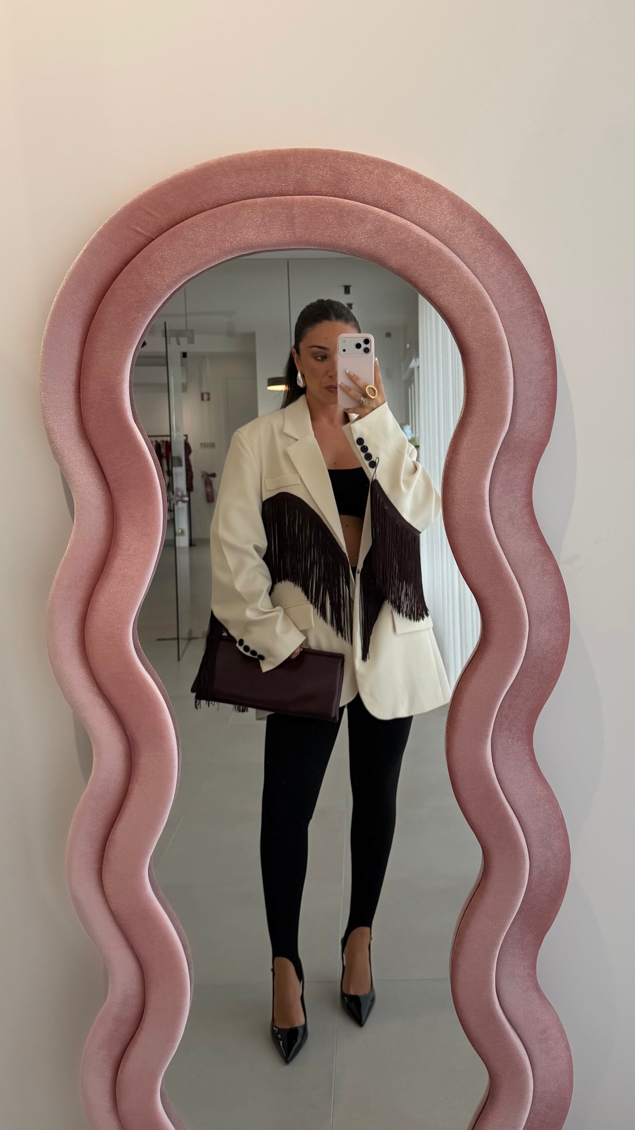 Black Leggings Underfoot Strap