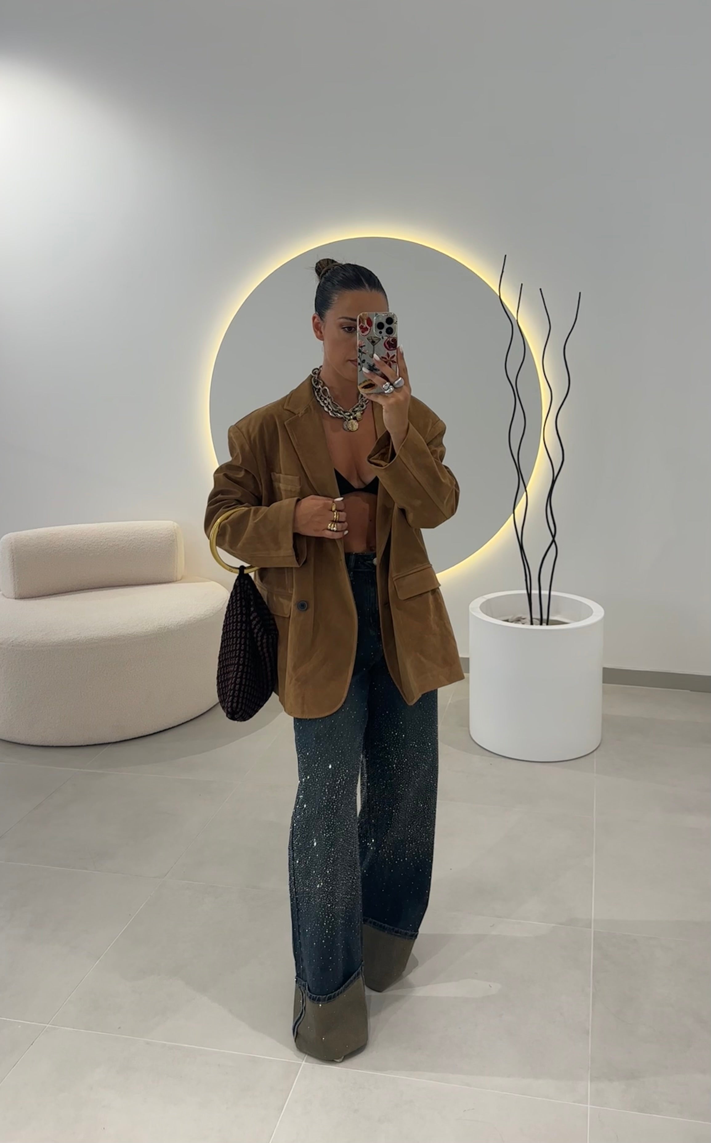 Blazer Oversize Camel Lumina