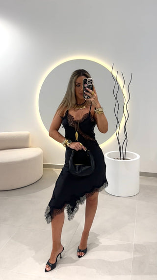 Black Lace Dress