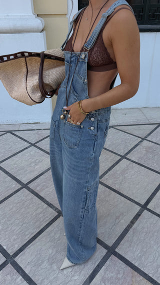 Denim Overalls