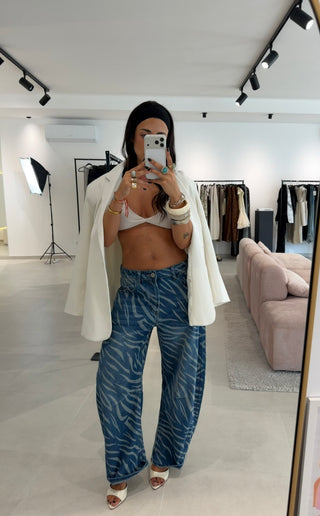 Zebra Jeans