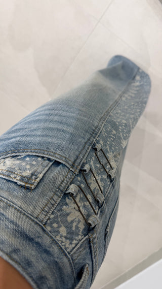 Wide Leg Jeans with details