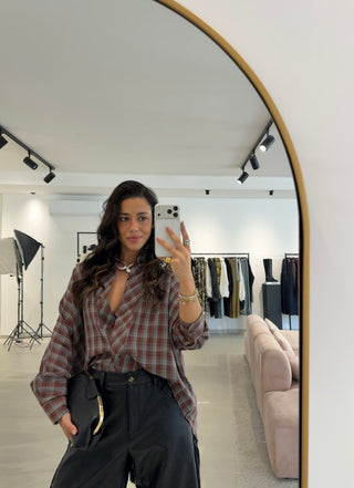 Tartan Terracotta Shirt