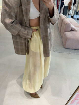 Yellow Bombacha Pants