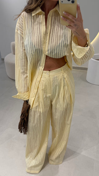 Butter Yellow Lumina Pants