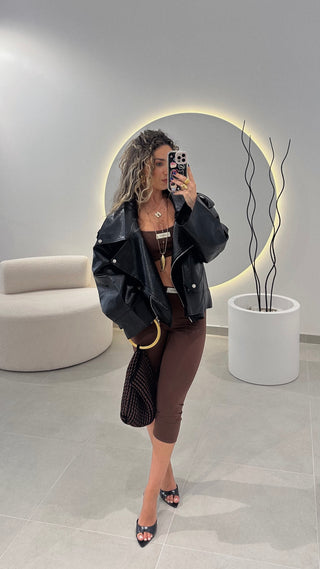 Conjunto Capri Castanho LUMINA