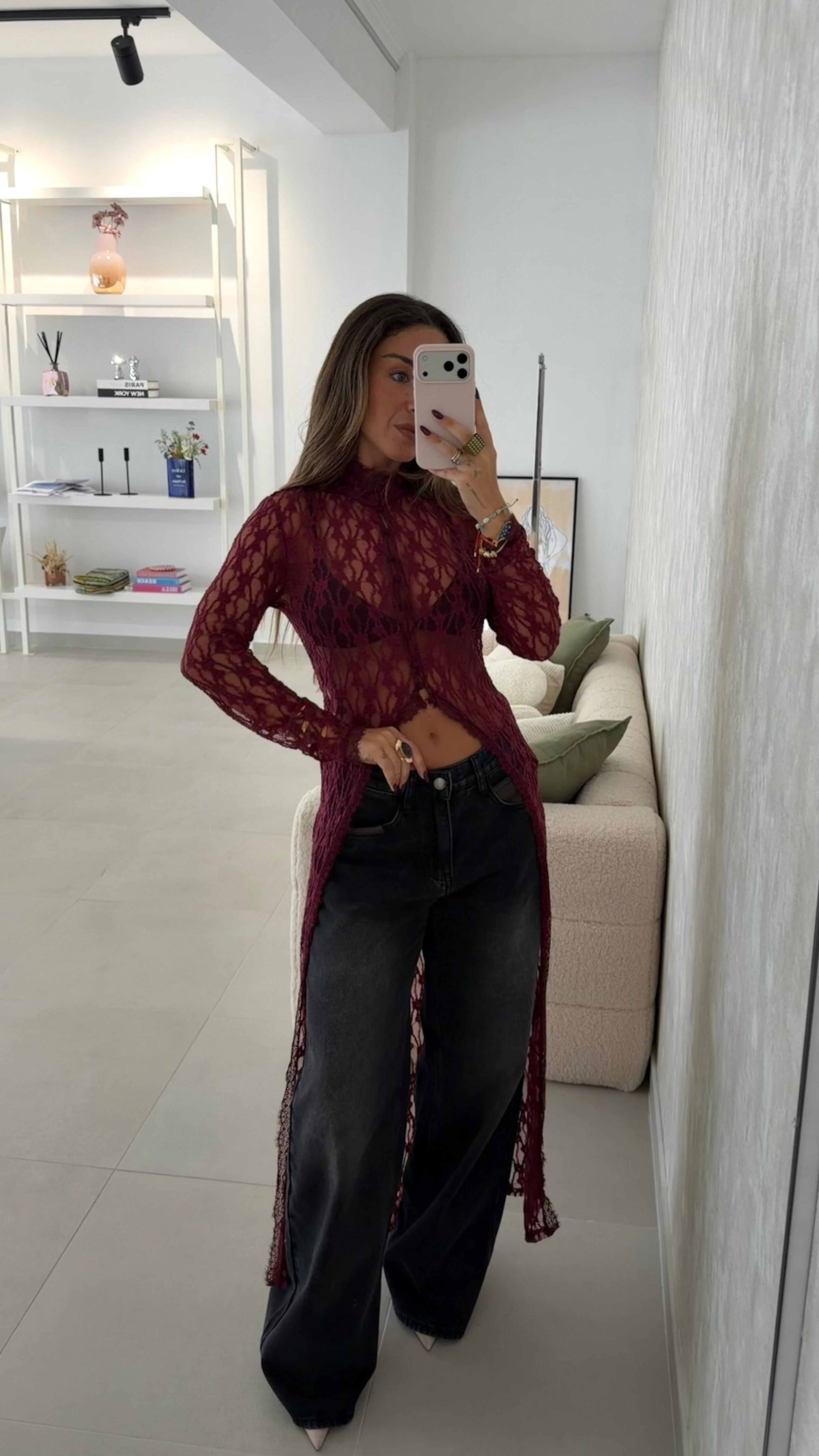 Washed Black Jeans