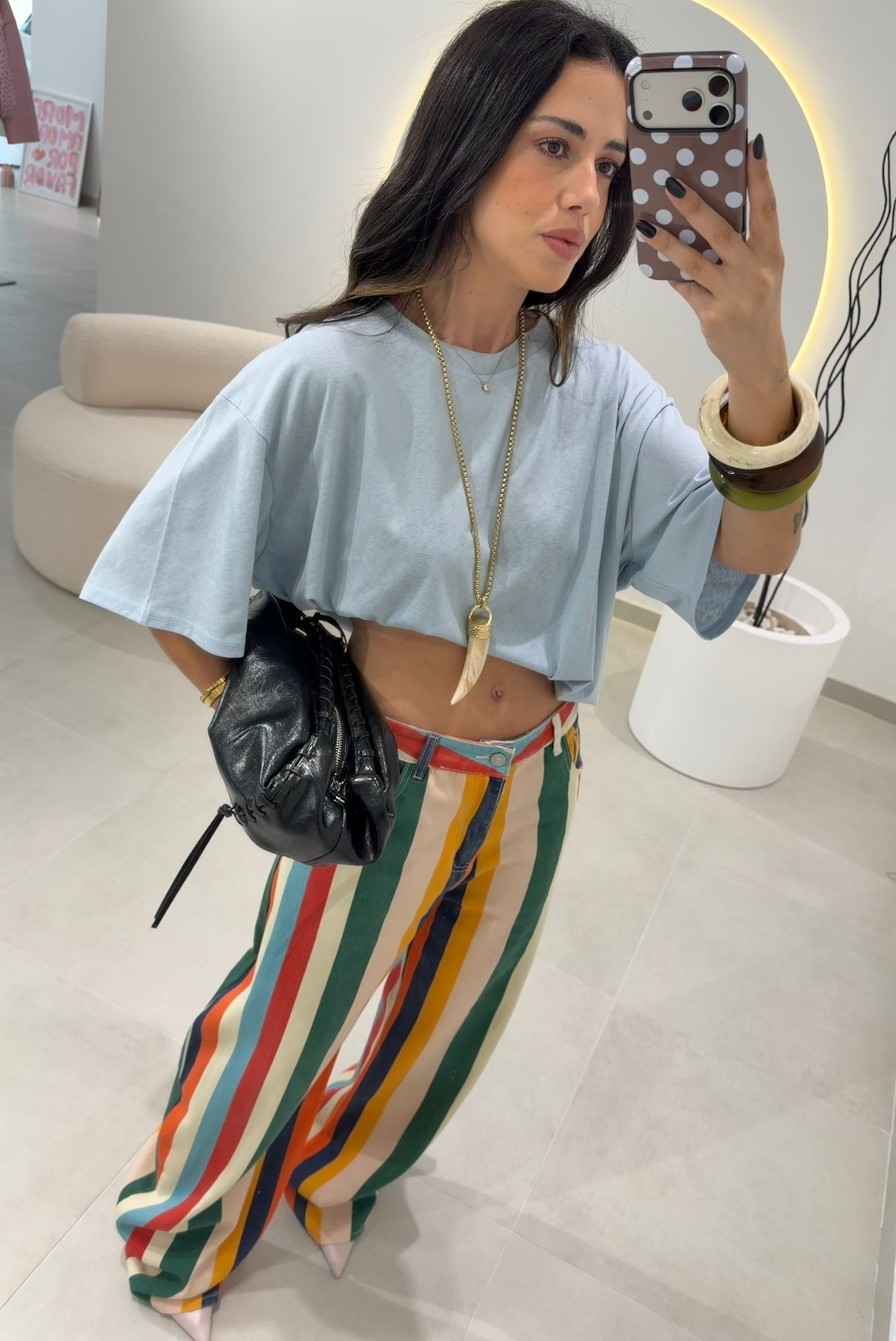Oversize Baby Blue T-Shirt