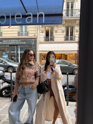 Beige Maxi Blazer