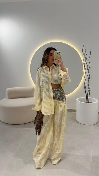 Butter Yellow Lumina Pants