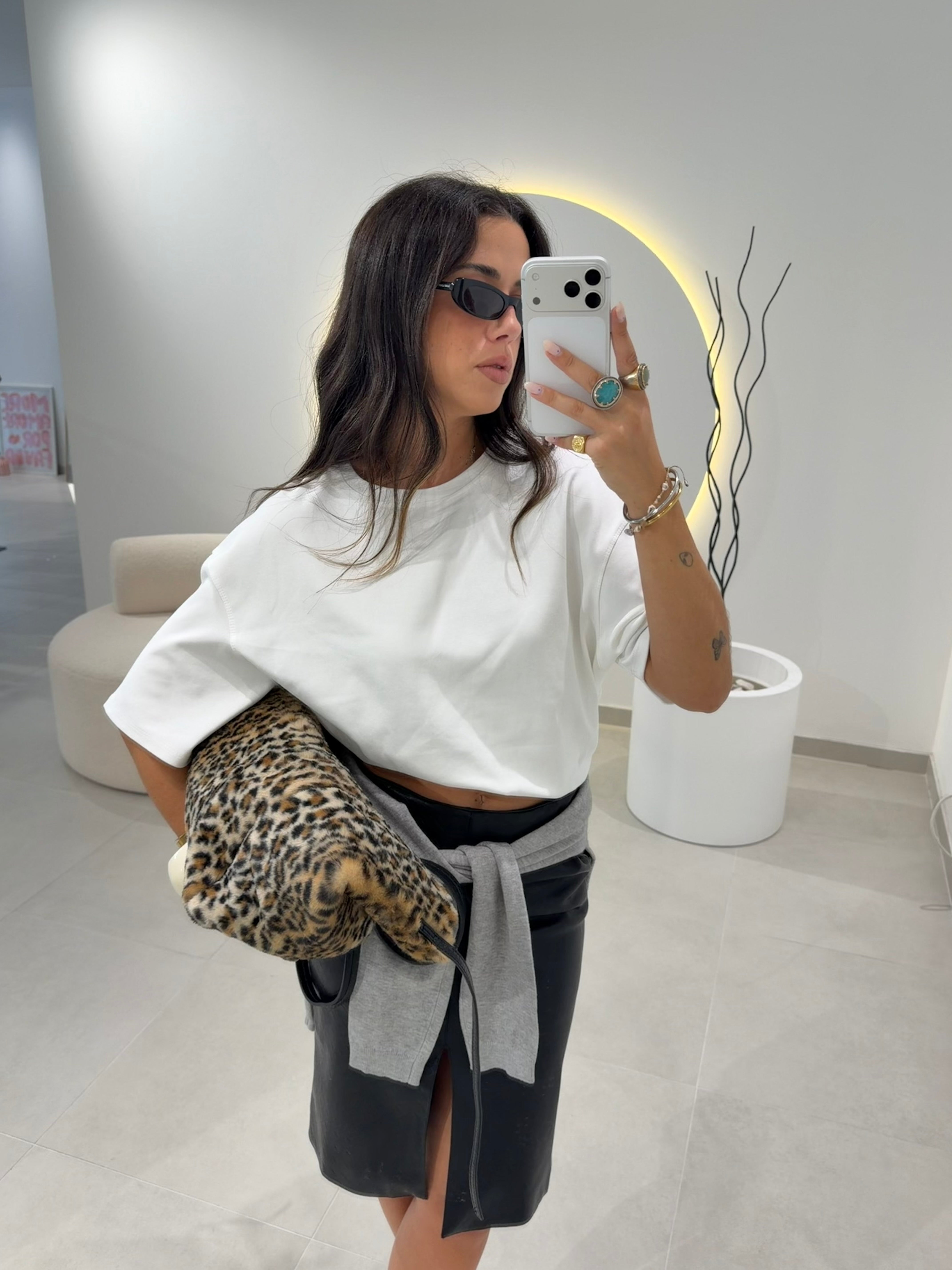 White Oversize T-Shirt