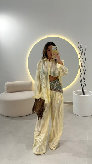 Butter Yellow Lumina Shirt
