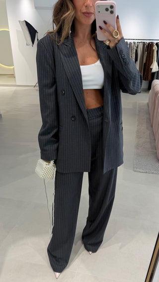 Anthracite Grey Blazer Lumina