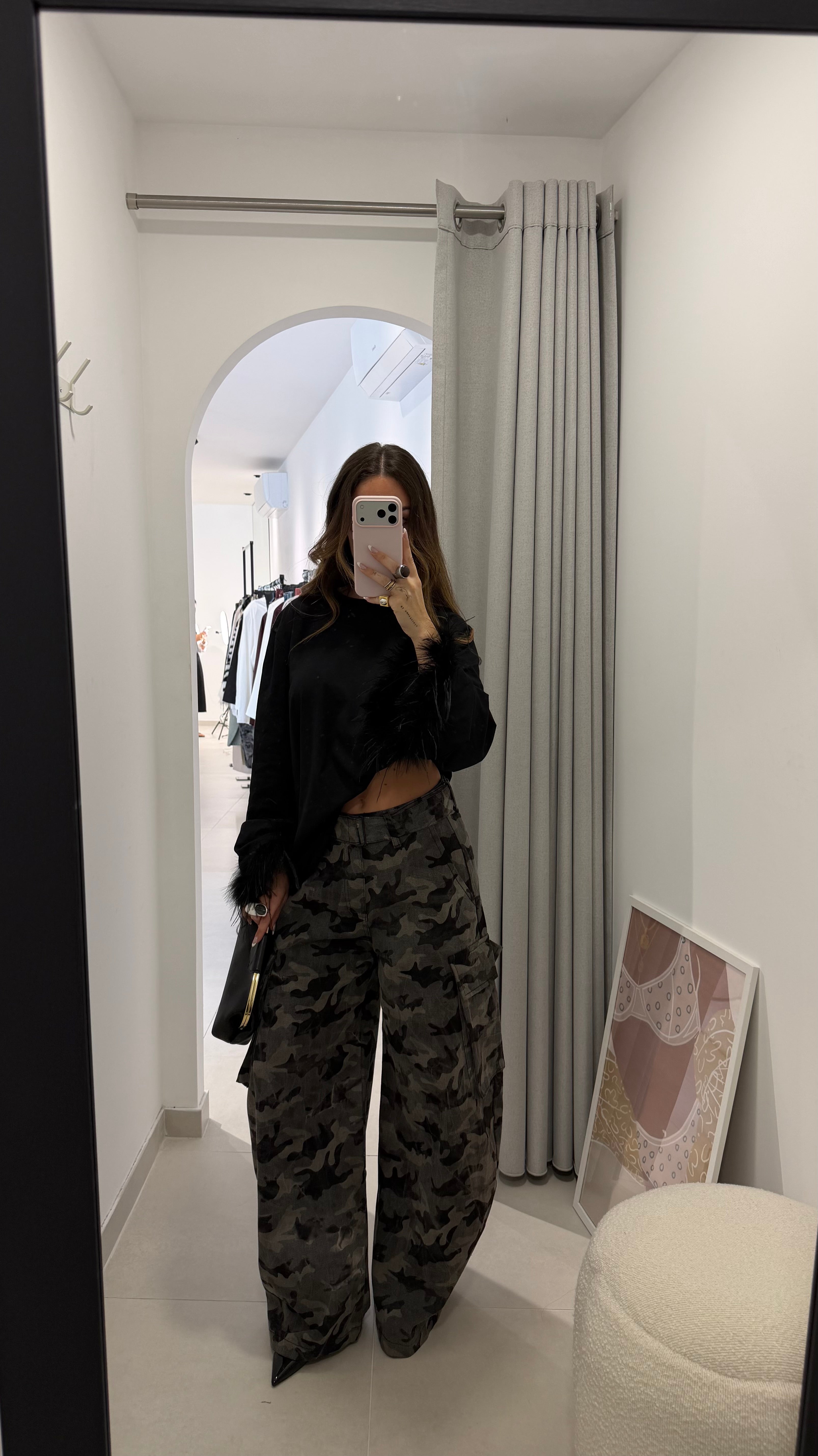 Rebel Camo Wide Leg Pants