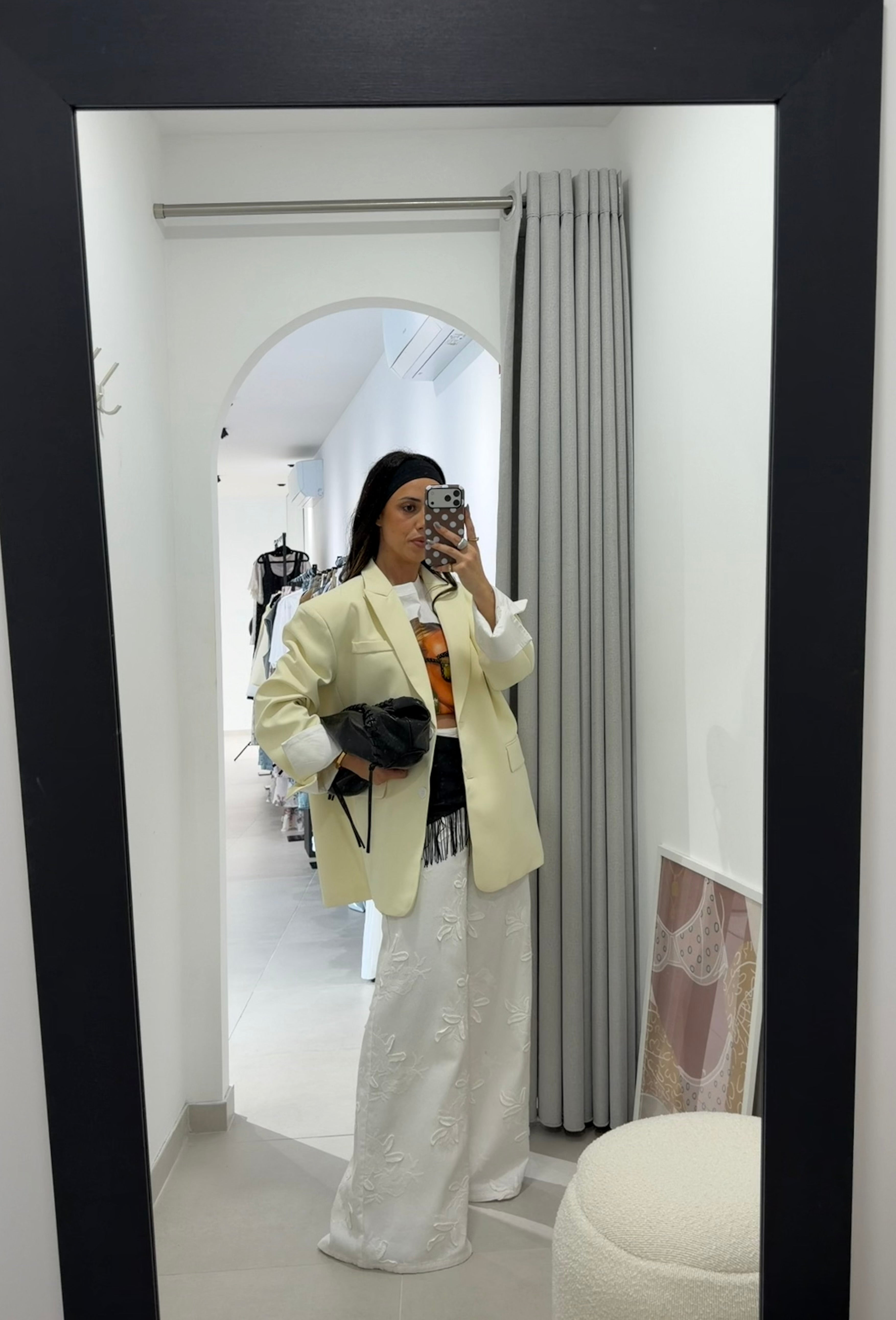 Butter Yellow Oversize Blazer
